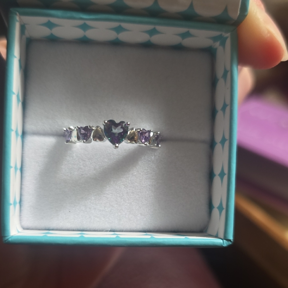 New With Box Ryze Sterling Silver Ring. Size 7.